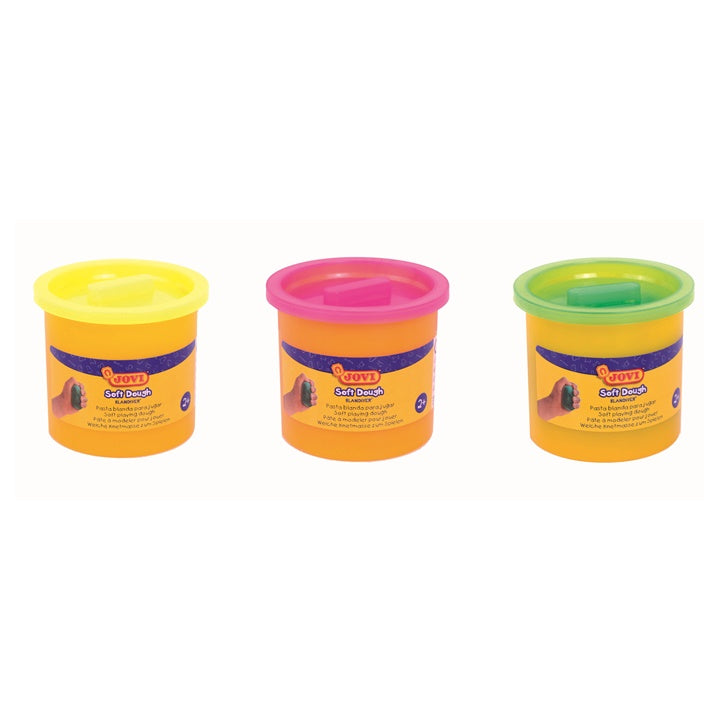 jovi plastilina in cupe blandiver nuante neon 3 x 110 g ro jov403f
