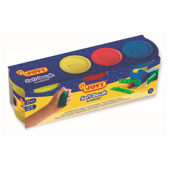 jovi plastilina in pahare blandiver 3 x 110 g ro jov403