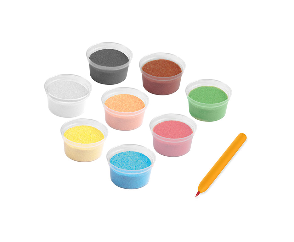 JOVI Play&Fun Kawaii set pentru pictură cu nisip – 12 buc