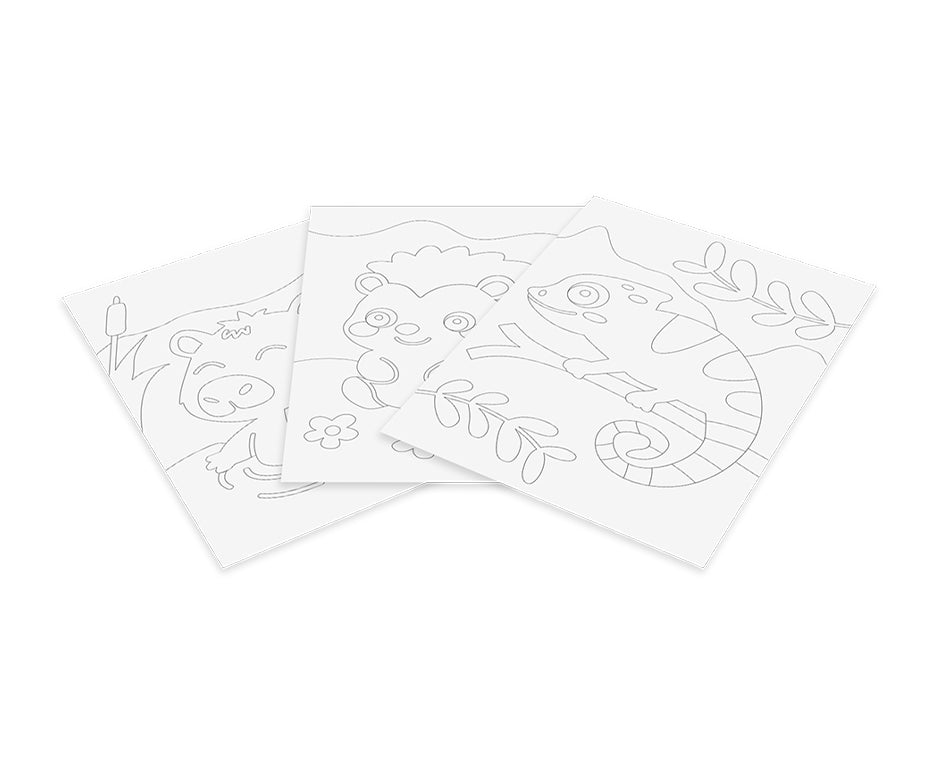 JOVI Play&Fun mini set creativ pentru pictură cu nisip – 9 piese