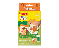 JOVI Play&Fun mini set creativ pentru pictură cu nisip – 9 piese