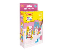 JOVI Play&Fun mini set creativ pentru pictură cu nisip – 9 piese – Unicorni