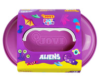 Plastilină naturală în valiză JOVI Play&Fun Aliens - 50 buc