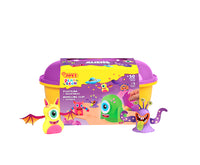 Plastilină naturală în valiză JOVI Play&Fun Aliens - 50 buc