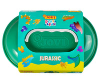 JOVI Play&Fun plastilină naturală în valiză Jurassic – set cu accesorii