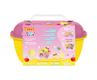 JOVI Play&Fun plastilină naturală în gentuță Sweet – 50 buc