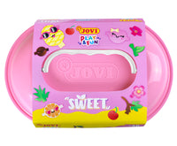 JOVI Play&Fun plastilină naturală în gentuță Sweet – 50 buc