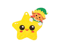 Set de pictură cu nisip JOVI Play&Fun Christmas Ornaments - 12 buc