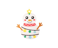 Set de pictură cu nisip JOVI Play&Fun Christmas Ornaments - 12 buc
