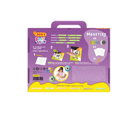 JOVI Play&Fun set pictură cu nisip Monsters 12 buc