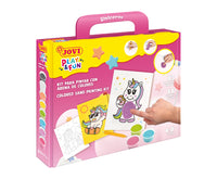 Set pentru pictură cu nisip JOVI Play&Fun Unicorns - 12 buc