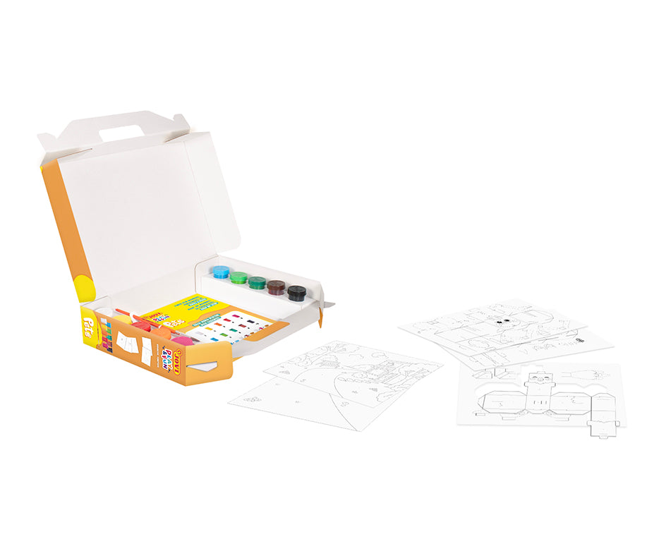 Set de pictură cu tempera guașă JOVI Play & Fun 17 piese