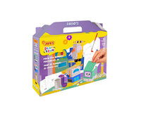 Set de pictură cu tempera guașă JOVI Play & Fun 17 piese – Roboți