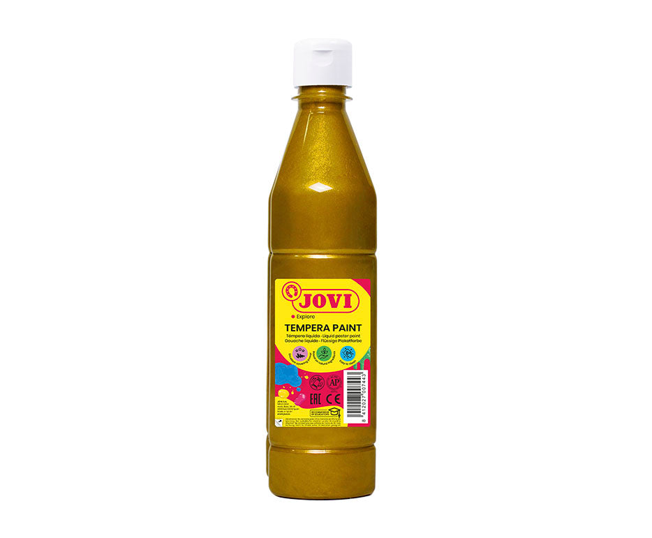 Temperă metalică JOVI Premium 500 ml - auriu