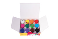 Culori tempera JOVI Premium 12 x 15 ml cu pensulă