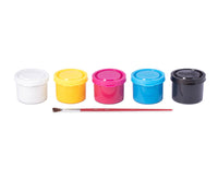 Culori tempera Jovi Premium 5 x 35 ml cu pensulă