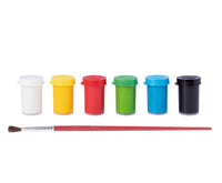 Culori tempera JOVI Premium 6 x 15 ml cu pensulă