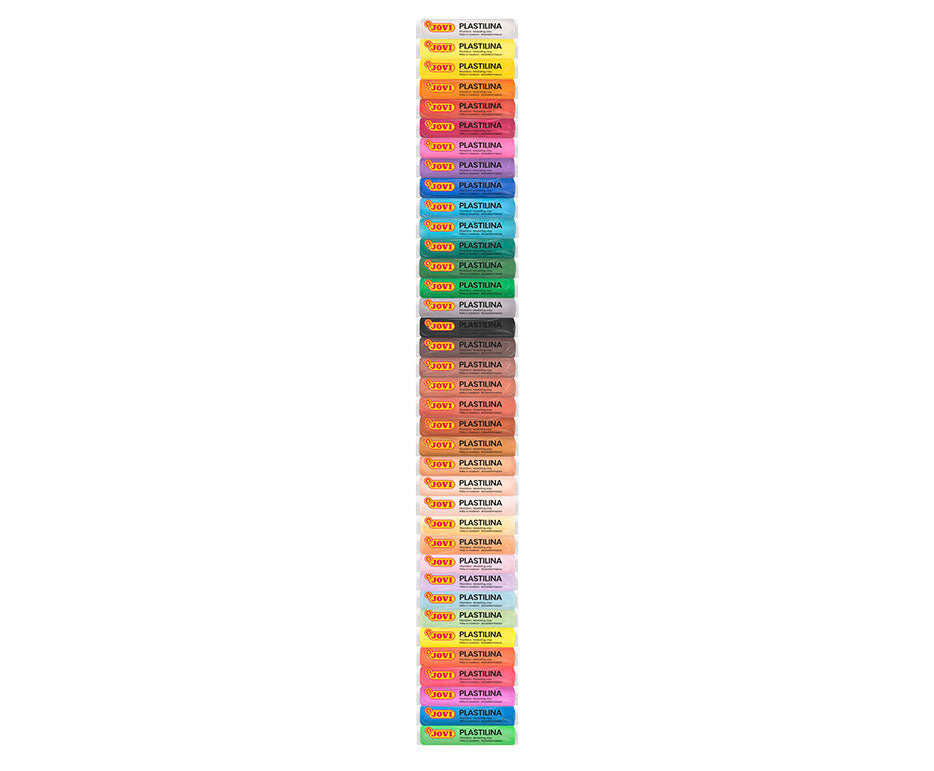 Plastilină naturală JOVI 37 x 15 g batoane