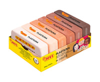 Plastilină naturală JOVI nuanțe de piele 6 x 50 g