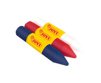JOVI set culori pentru pictură pe față tip baton 3 x 5,6 g - alb, roșu și albastru