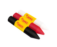 JOVI set culori pentru pictură pe față tip stick 3 x 5,6 g - roșu, alb și negru