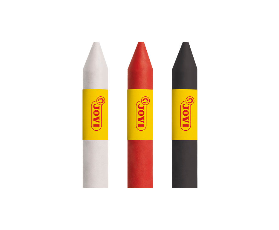 JOVI set culori pentru pictură pe față tip stick 3 x 5,6 g - roșu, alb și negru