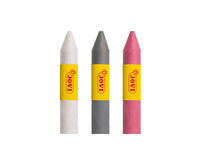 Set vopsele pentru față tip baton JOVI 3 x 5,6 g - roz, argintiu și alb