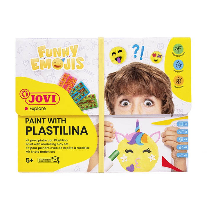 jovi set funny emojis pictura cu plastilina ro jov263fe