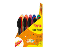 JOVI Twist set culori pentru pictură pe față tip stick display 30 buc