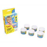 jovi vopsele pentru degete pastel 4x35ml ro jov540p