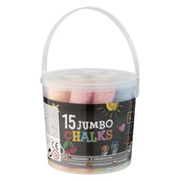 jumbo creta colorata intr o galeata 15 buc ro rms610001