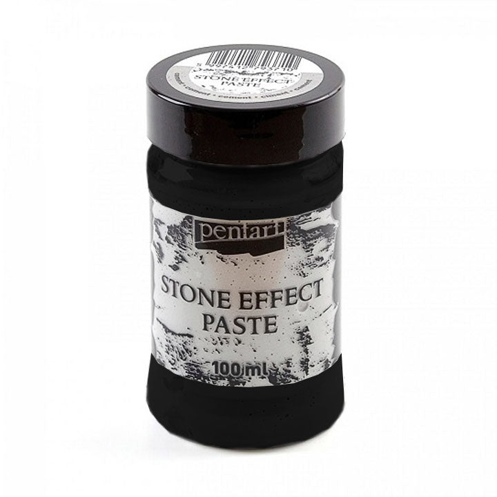 Pasta cu efect de piatră Pentart 100 ml – Anthracite