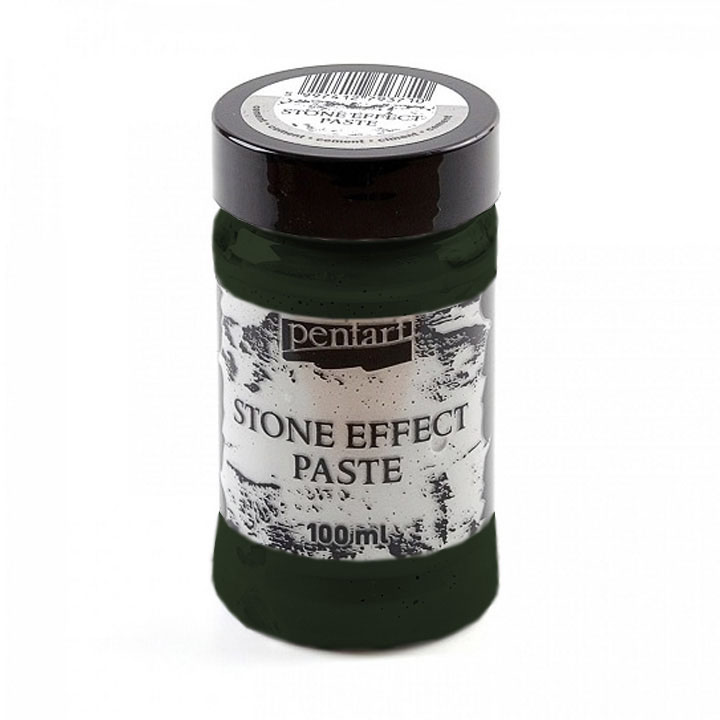 Pasta cu efect de piatră Pentart 100 ml – Green Granite