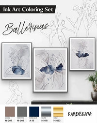 kamenskaya balerine set de cerneala ro kmnballerinas