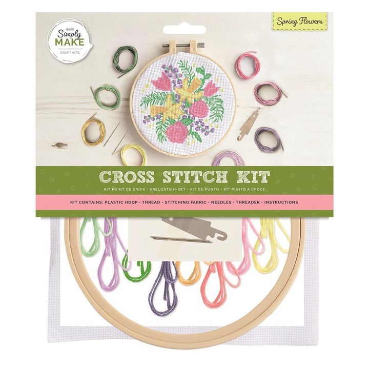 kit creativ de broderie flori de primavara ro dpcdsm 106169