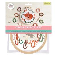 kit creativ de broderie vulpea adormita ro dpcdsm 106194