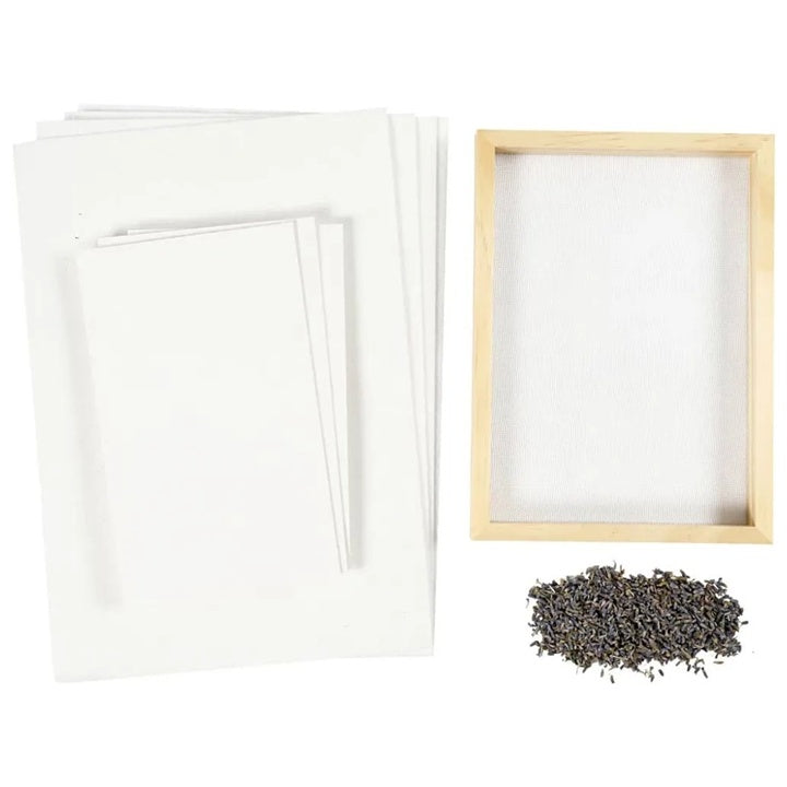 kit creativ pentru fabricarea hartiei lavanda ro cch78659