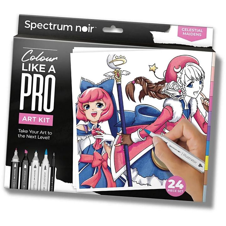 kit de arta ilustrativa celestial maidens ro cch981012