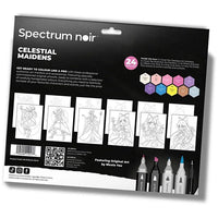 kit de arta ilustrativa celestial maidens ro cch981012