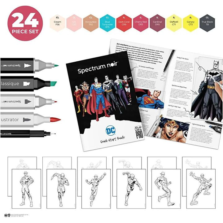kit de arta ilustrativa flash ro cch981003