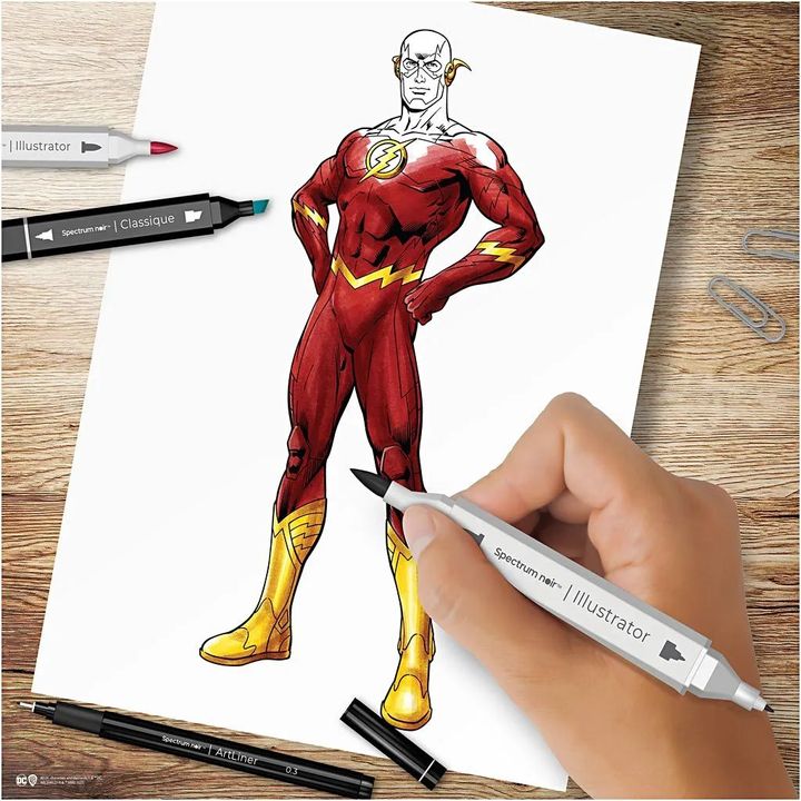 kit de arta ilustrativa flash ro cch981003