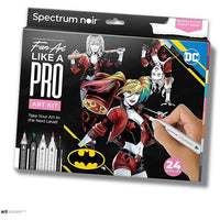 kit de arta ilustrativa harley quinn ro cch981005