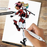 kit de arta ilustrativa harley quinn ro cch981005