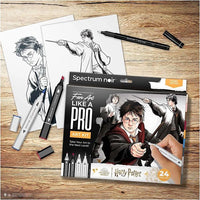 kit de arta ilustrativa harry potter ro cch981006