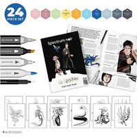 kit de arta ilustrativa harry potter magical creatures ro cch981008