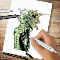 kit de arta ilustrativa harry potter magical creatures ro cch981008