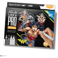 kit de arta ilustrativa wonder woman ro cch981002
