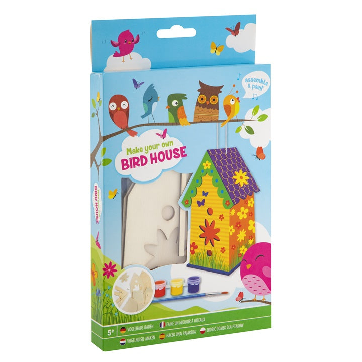 kit de artizanat birdhouse din lemn ro rms620011