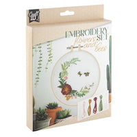 kit de broderie flori si albine ro rmscr1734ge