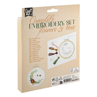 kit de broderie flori si albine ro rmscr1734ge